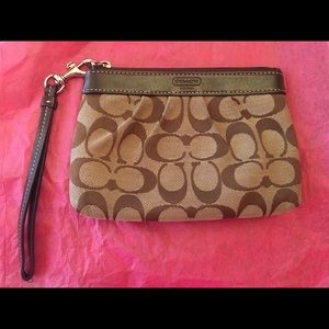 Coach Wristlet